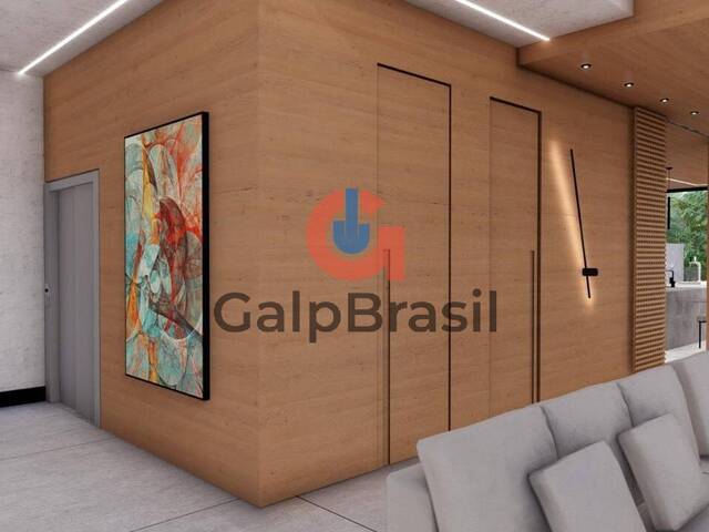 Entrada social com design sofisticado e paisagismo de alto p