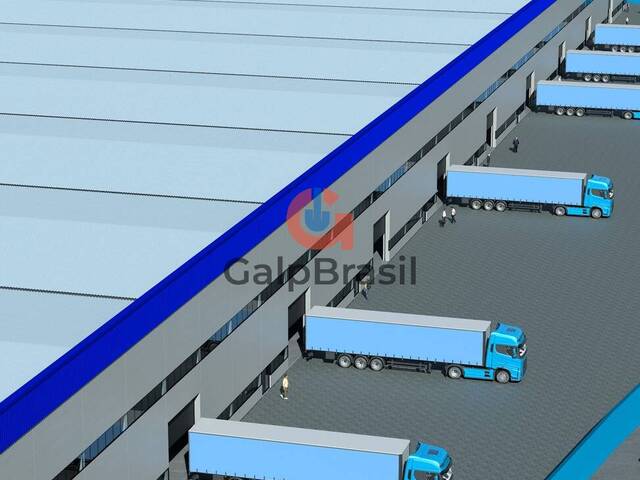 Projeto aprovado para galpão industrial de 30000 m² com 11
