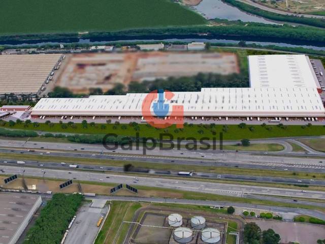 Vista aerea do galpão