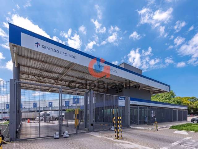 Entrad pricipal para o galpão emGuarulhos